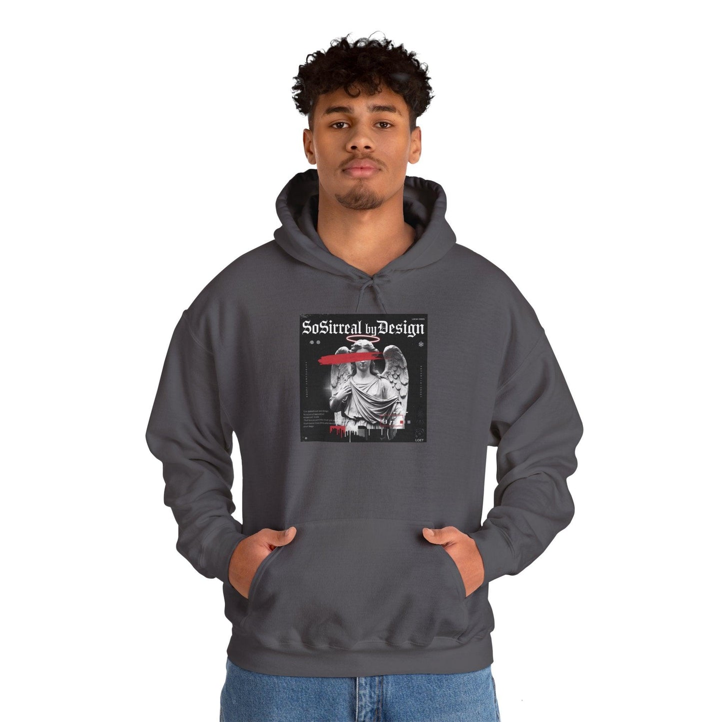 Sosirreal By Design Angelic Hoodie - Sosirreal Angelic Streetwear - SosirrealByDesign