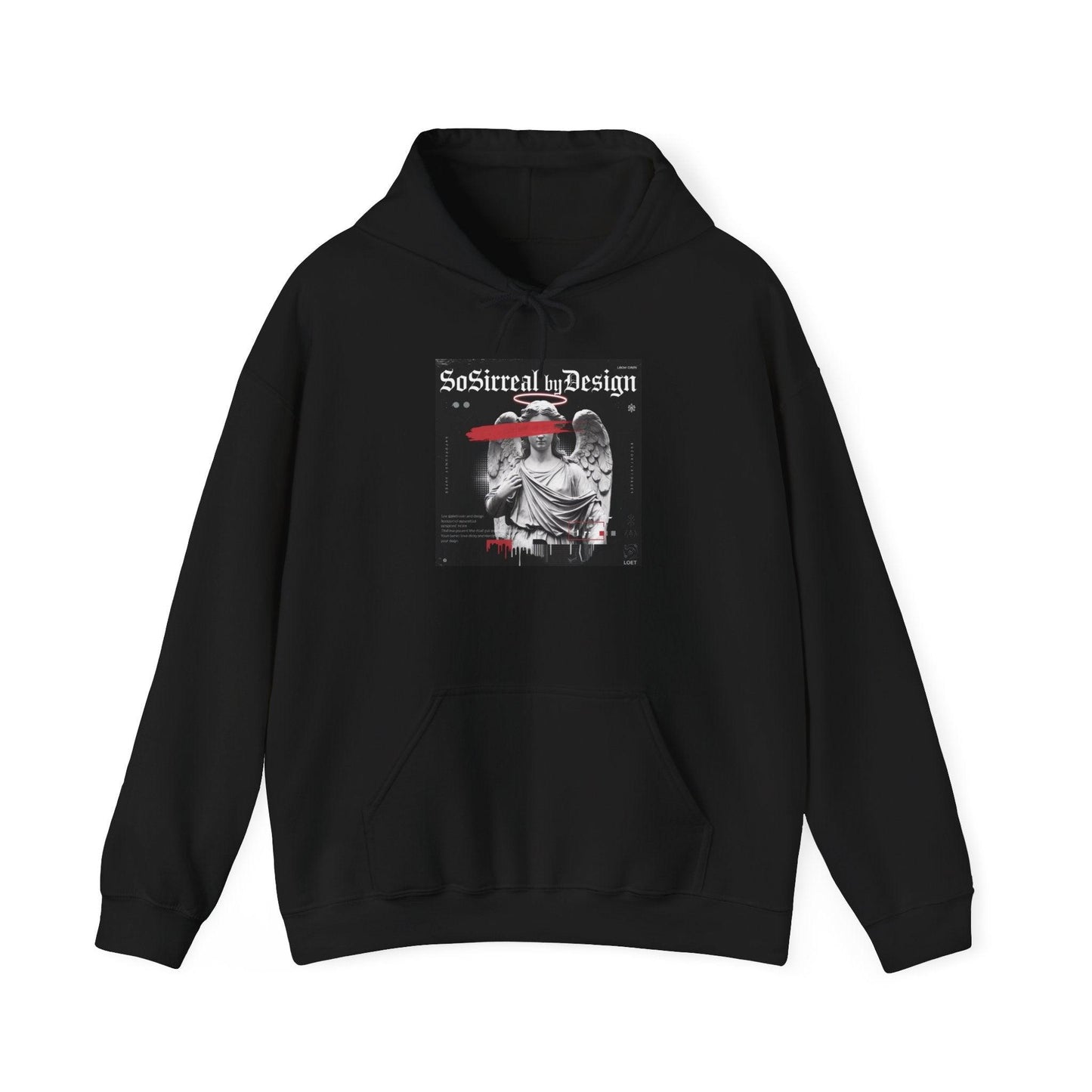 Sosirreal By Design Angelic Hoodie - Sosirreal Angelic Streetwear - SosirrealByDesign