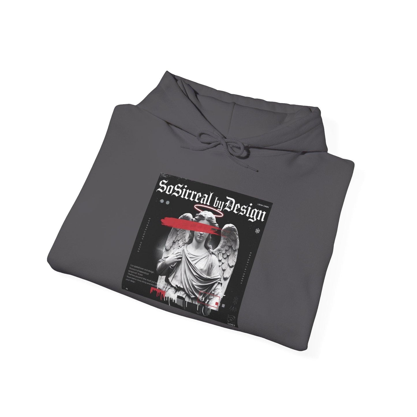 Sosirreal By Design Angelic Hoodie - Sosirreal Angelic Streetwear - SosirrealByDesign