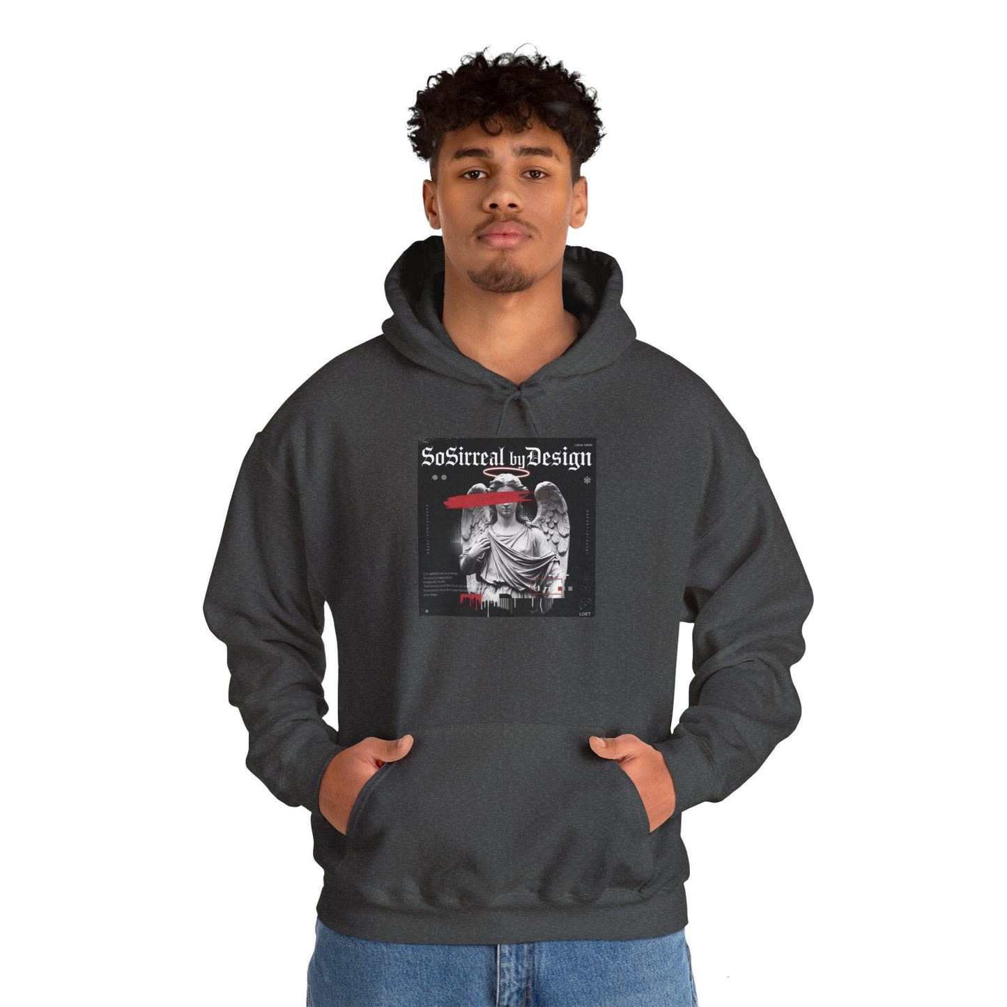 Sosirreal By Design Angelic Hoodie - Sosirreal Angelic Streetwear - SosirrealByDesign