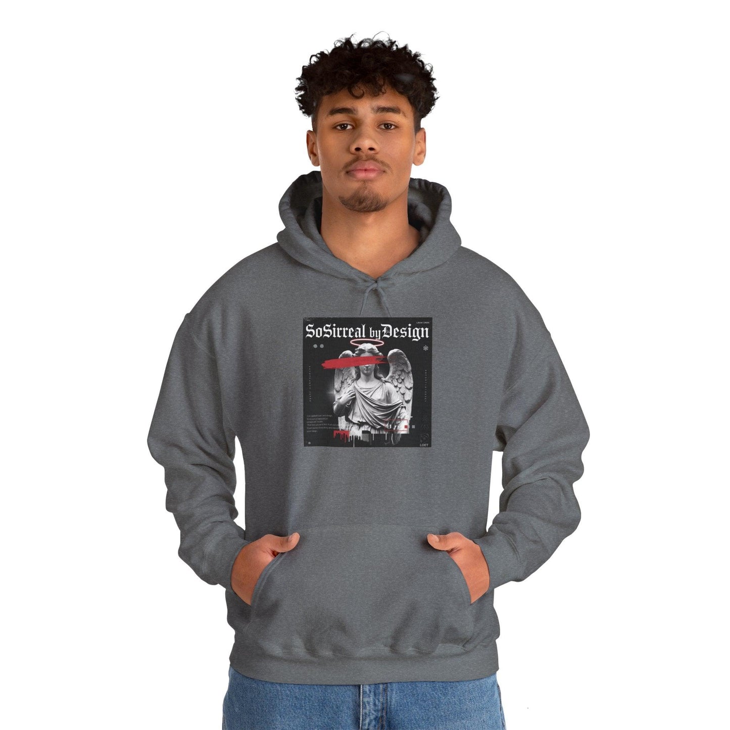 Sosirreal By Design Angelic Hoodie - Sosirreal Angelic Streetwear - SosirrealByDesign