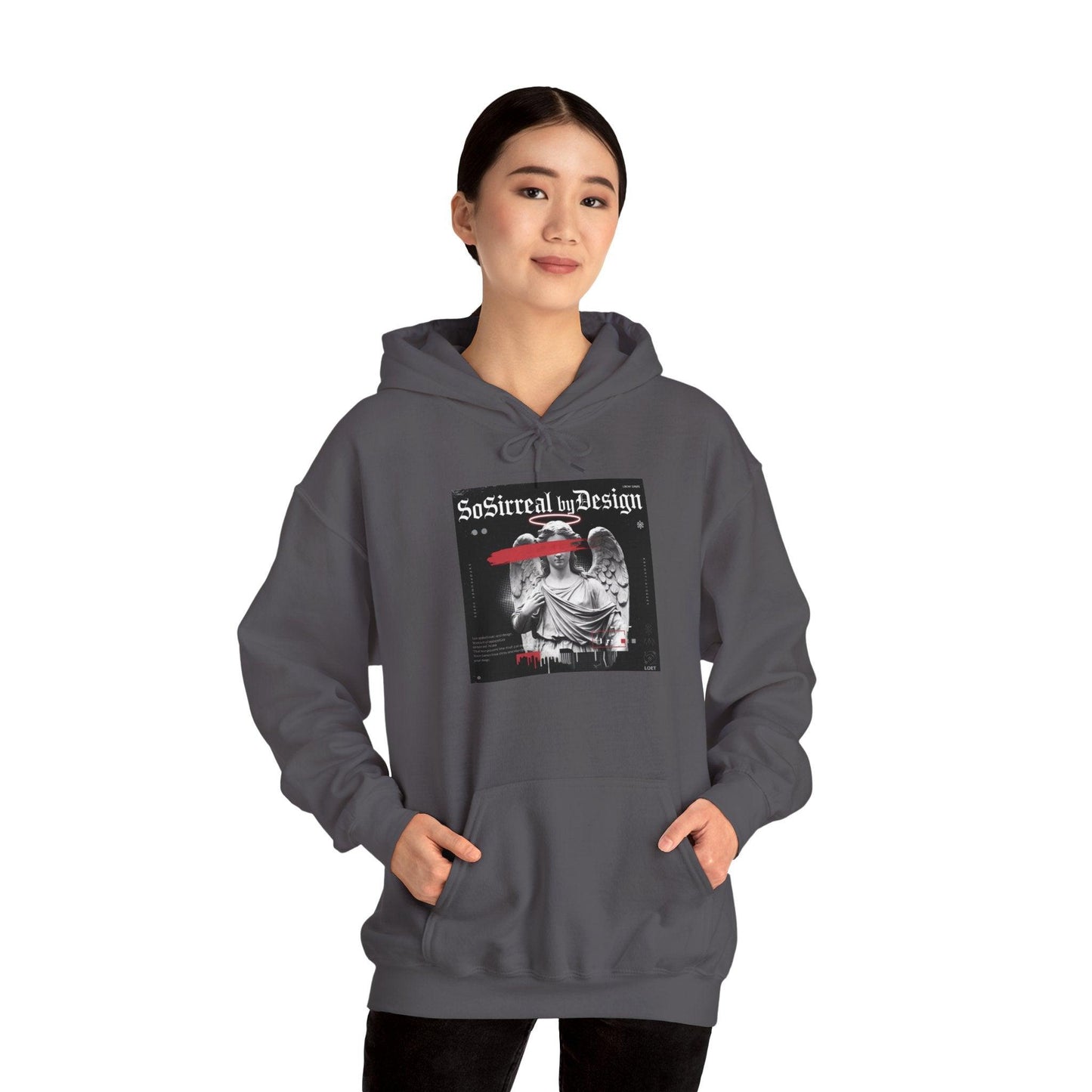 Sosirreal By Design Angelic Hoodie - Sosirreal Angelic Streetwear - SosirrealByDesign