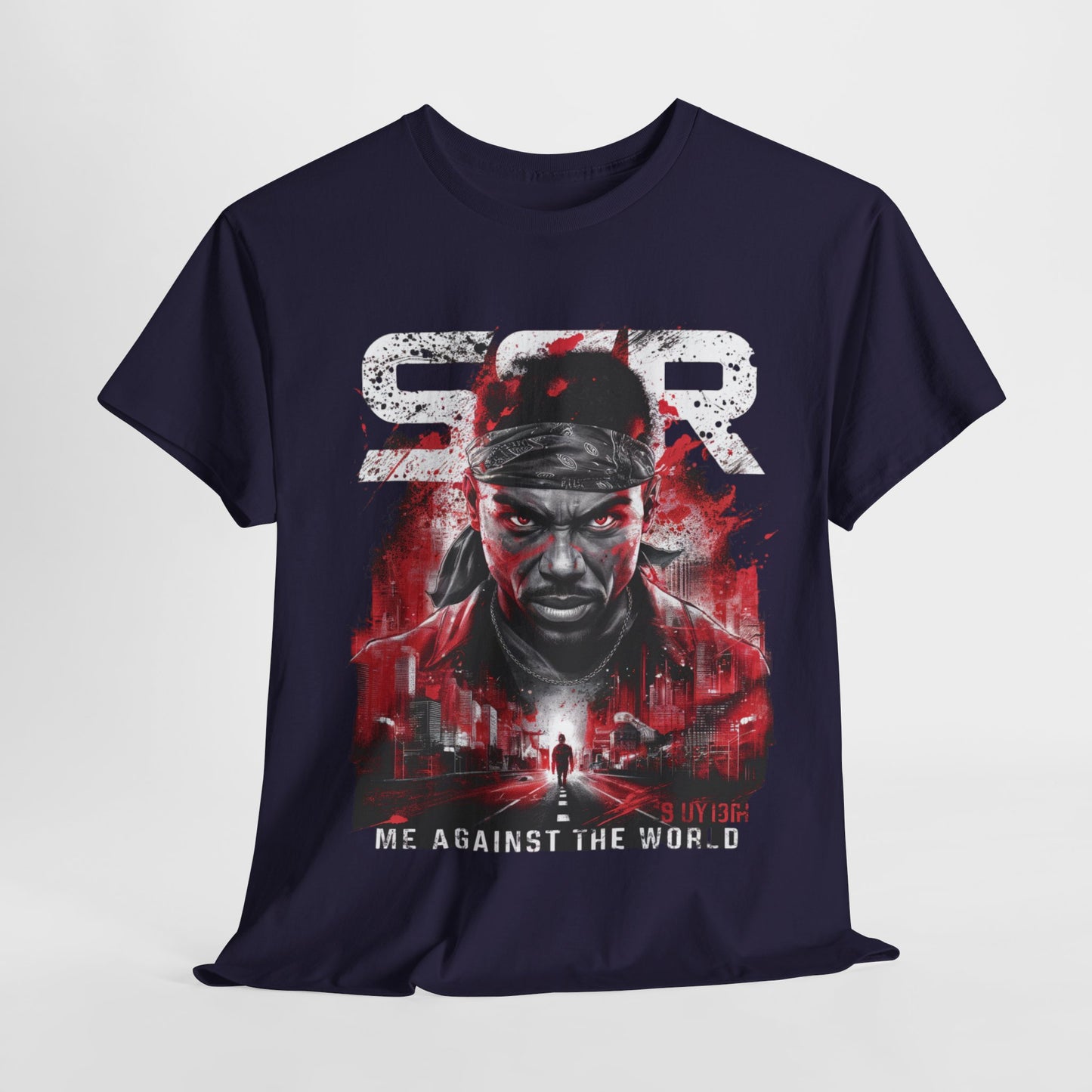 Me Against The World Graphic Tee v101 - SosirrealByDesign