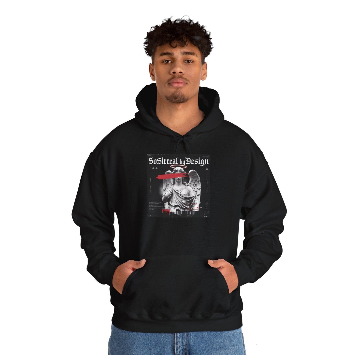 Sosirreal By Design Angelic Hoodie - Sosirreal Angelic Streetwear - SosirrealByDesign