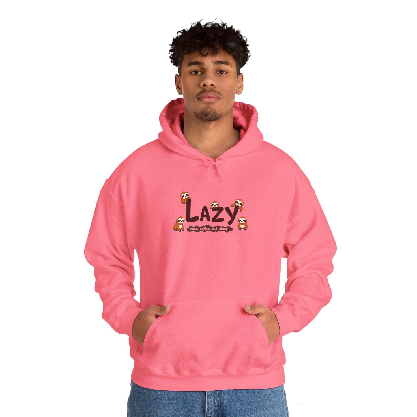 Lazy Sloth Relaxation Wear - Cozy Relaxation Hoodie - SosirrealByDesign