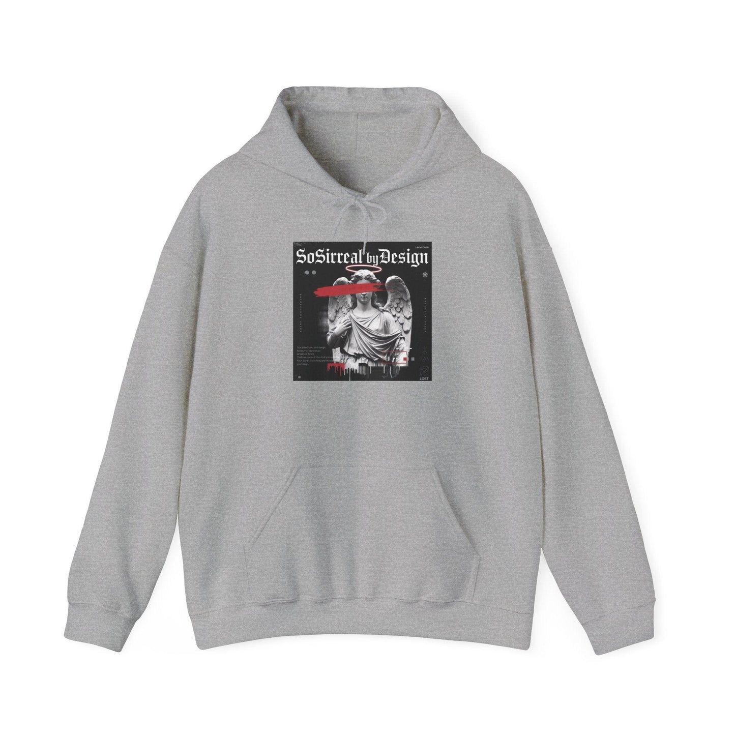 Sosirreal By Design Angelic Hoodie - Sosirreal Angelic Streetwear - SosirrealByDesign