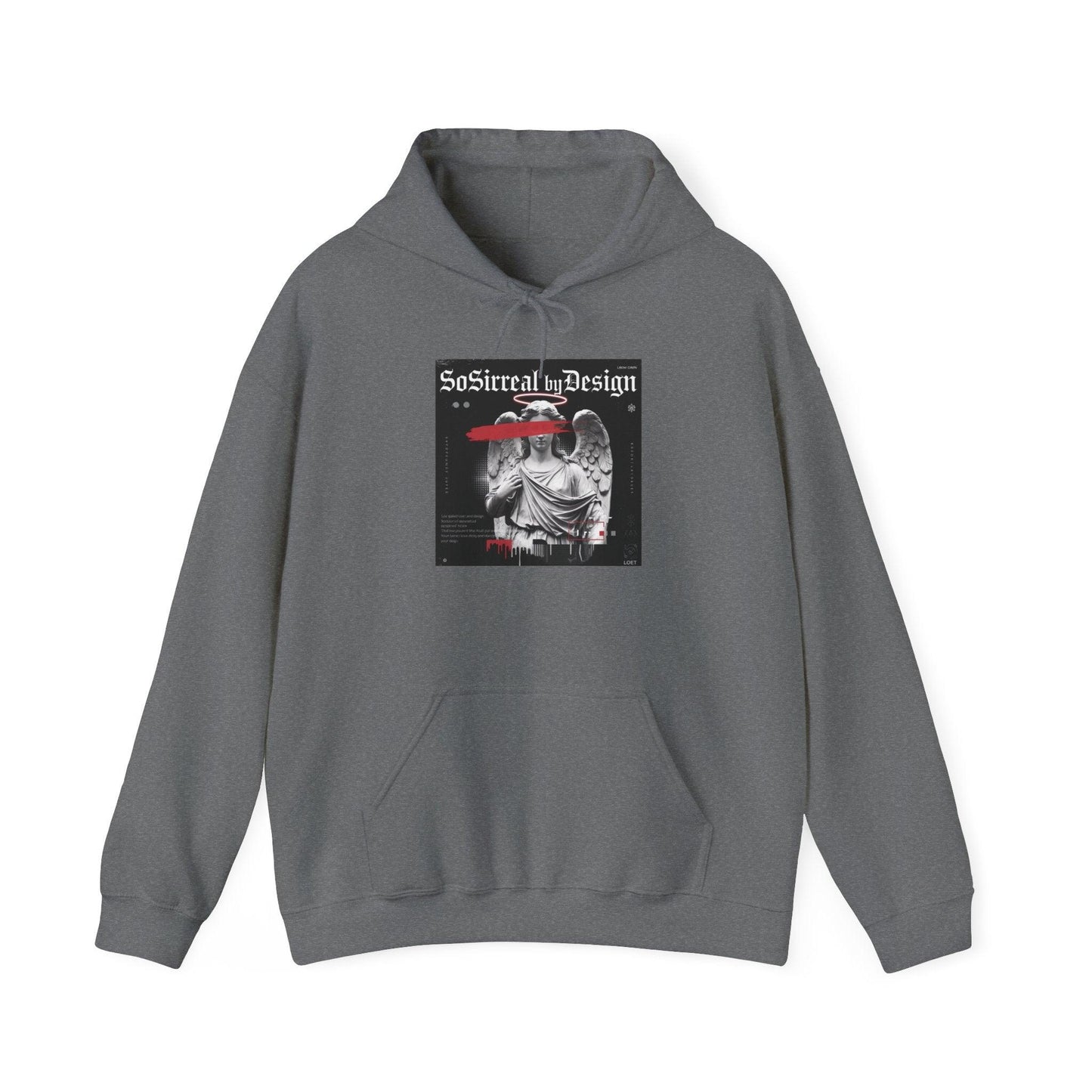 Sosirreal By Design Angelic Hoodie - Sosirreal Angelic Streetwear - SosirrealByDesign