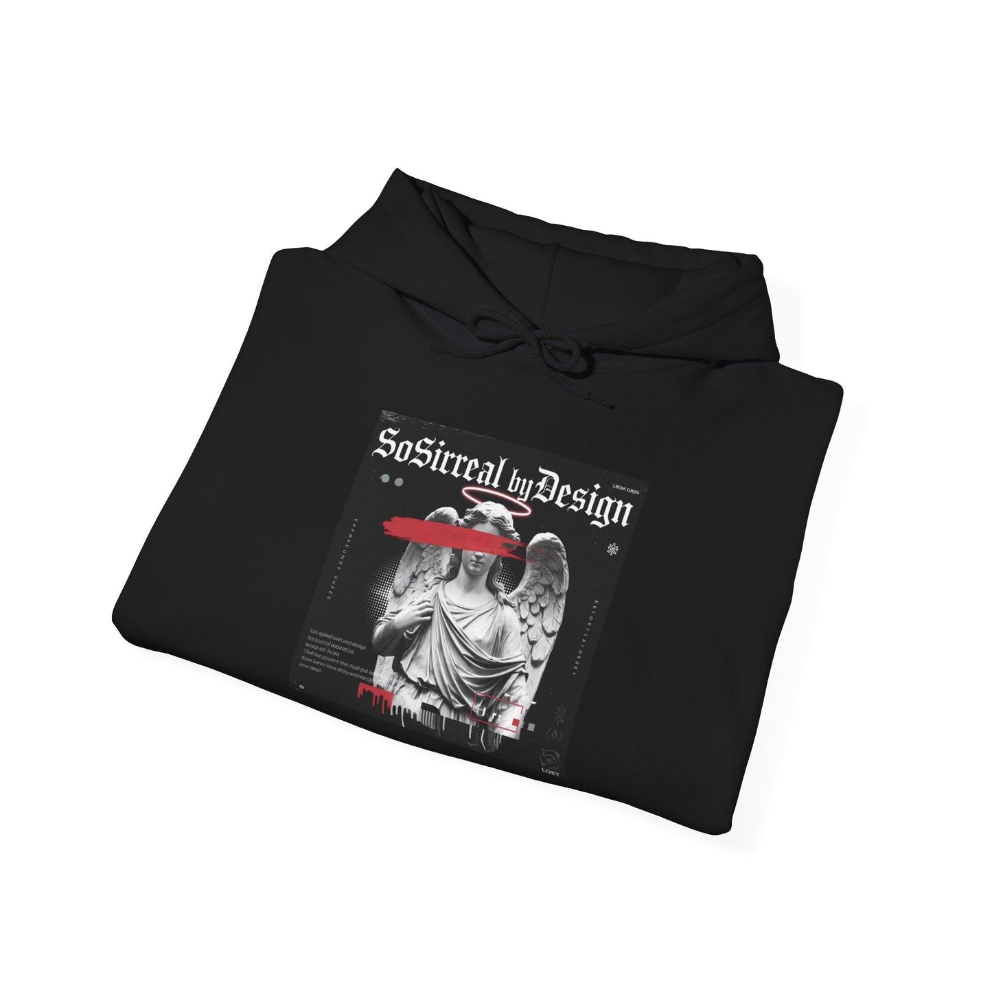 Sosirreal By Design Angelic Hoodie - Sosirreal Angelic Streetwear - SosirrealByDesign