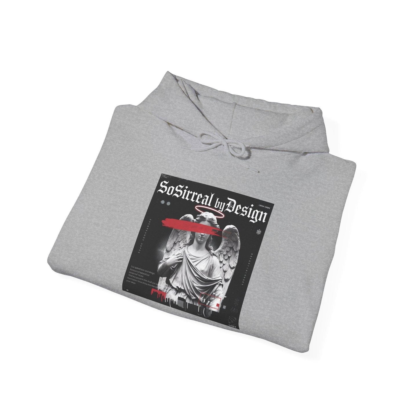 Sosirreal By Design Angelic Hoodie - Sosirreal Angelic Streetwear - SosirrealByDesign