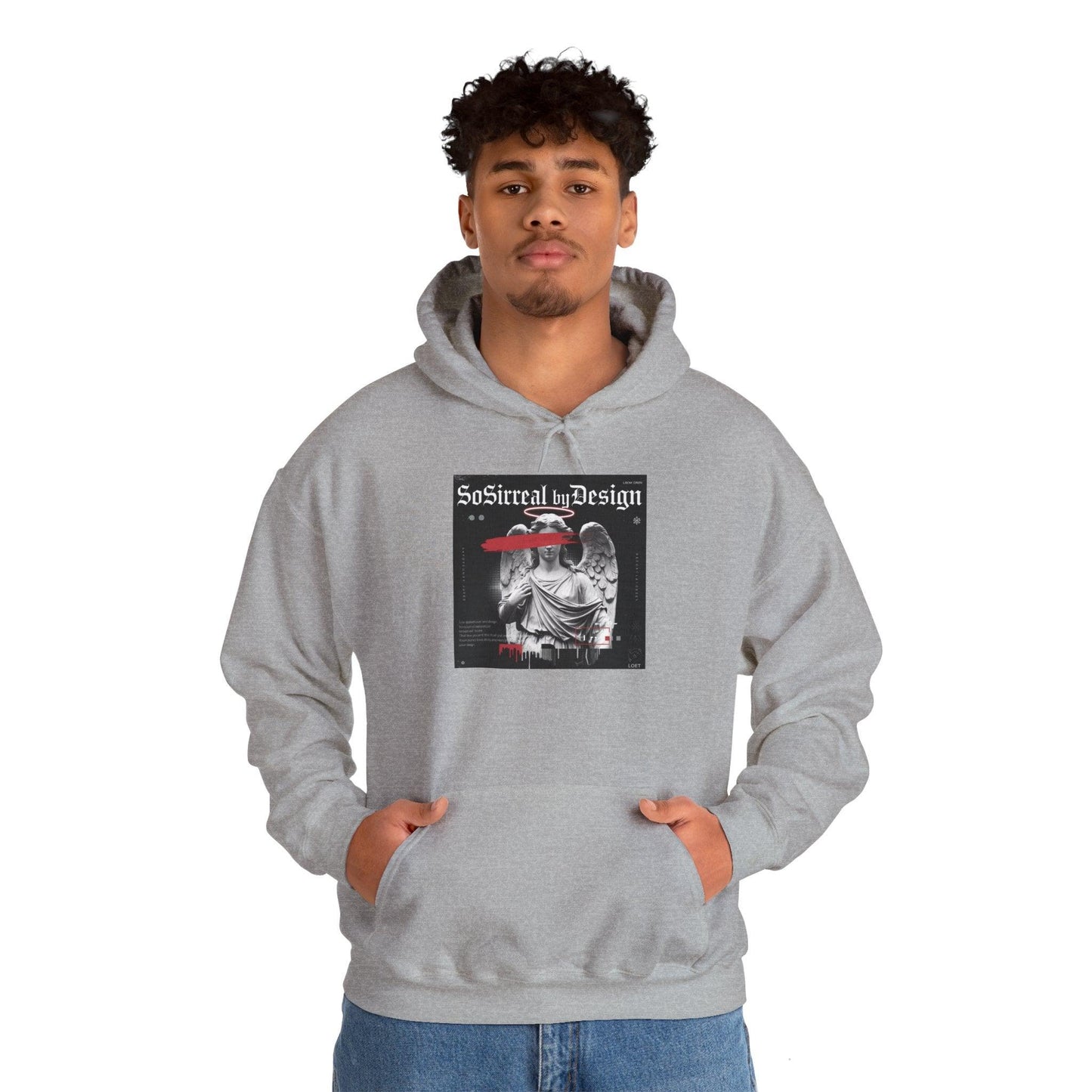 Sosirreal By Design Angelic Hoodie - Sosirreal Angelic Streetwear - SosirrealByDesign