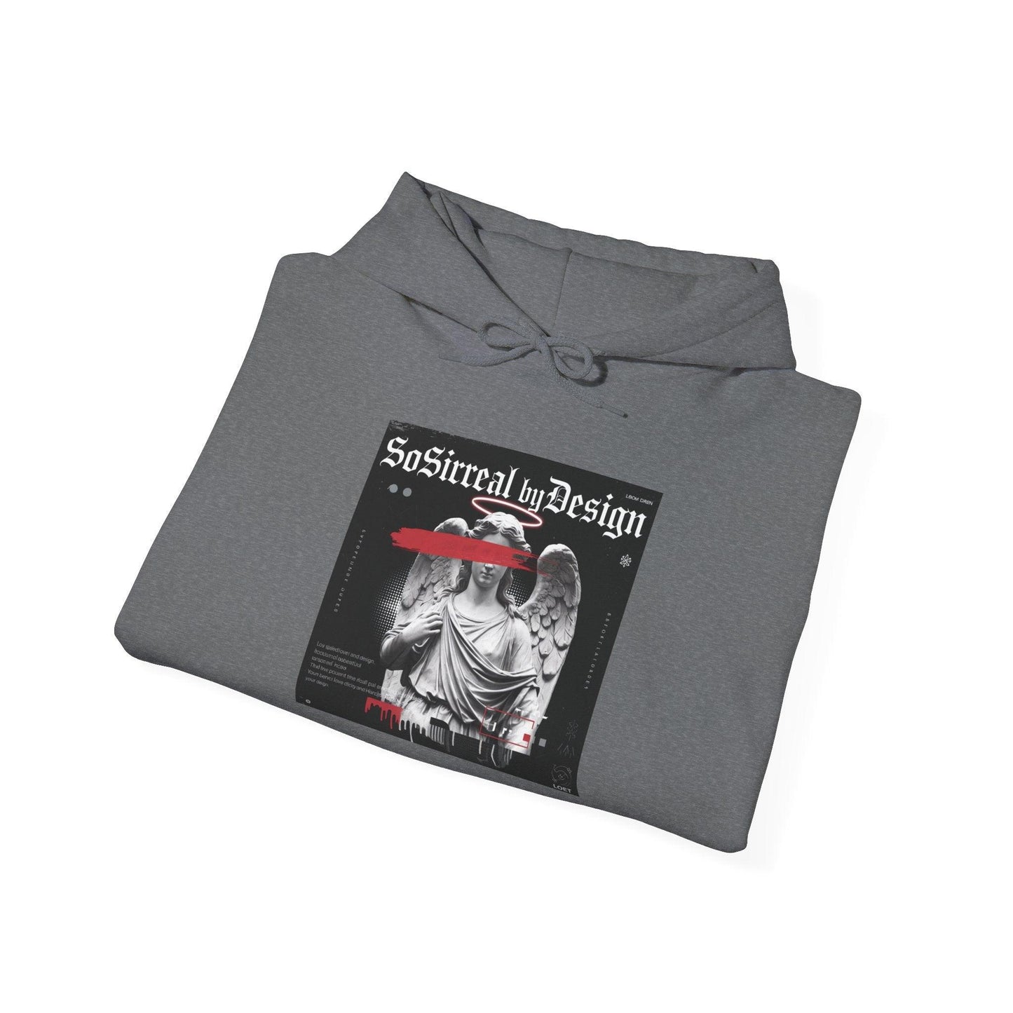Sosirreal By Design Angelic Hoodie - Sosirreal Angelic Streetwear - SosirrealByDesign