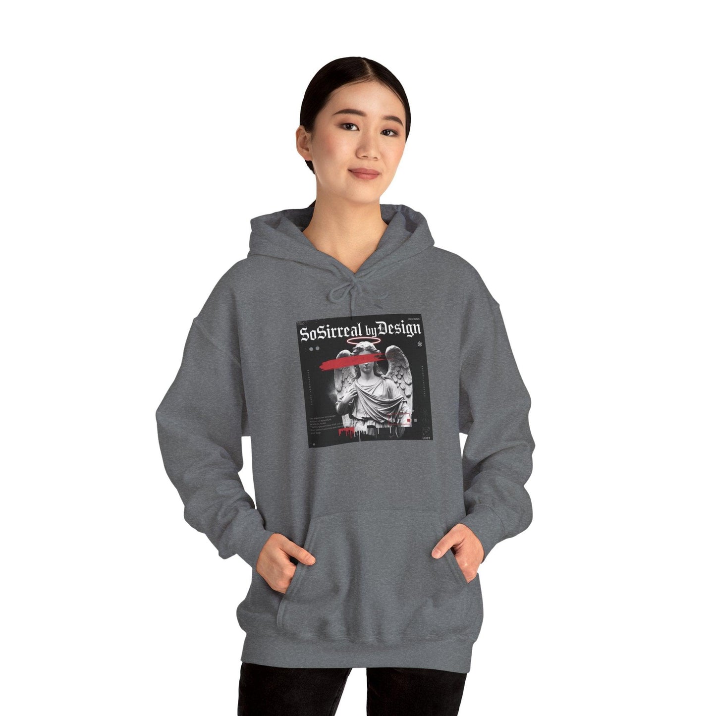 Sosirreal By Design Angelic Hoodie - Sosirreal Angelic Streetwear - SosirrealByDesign