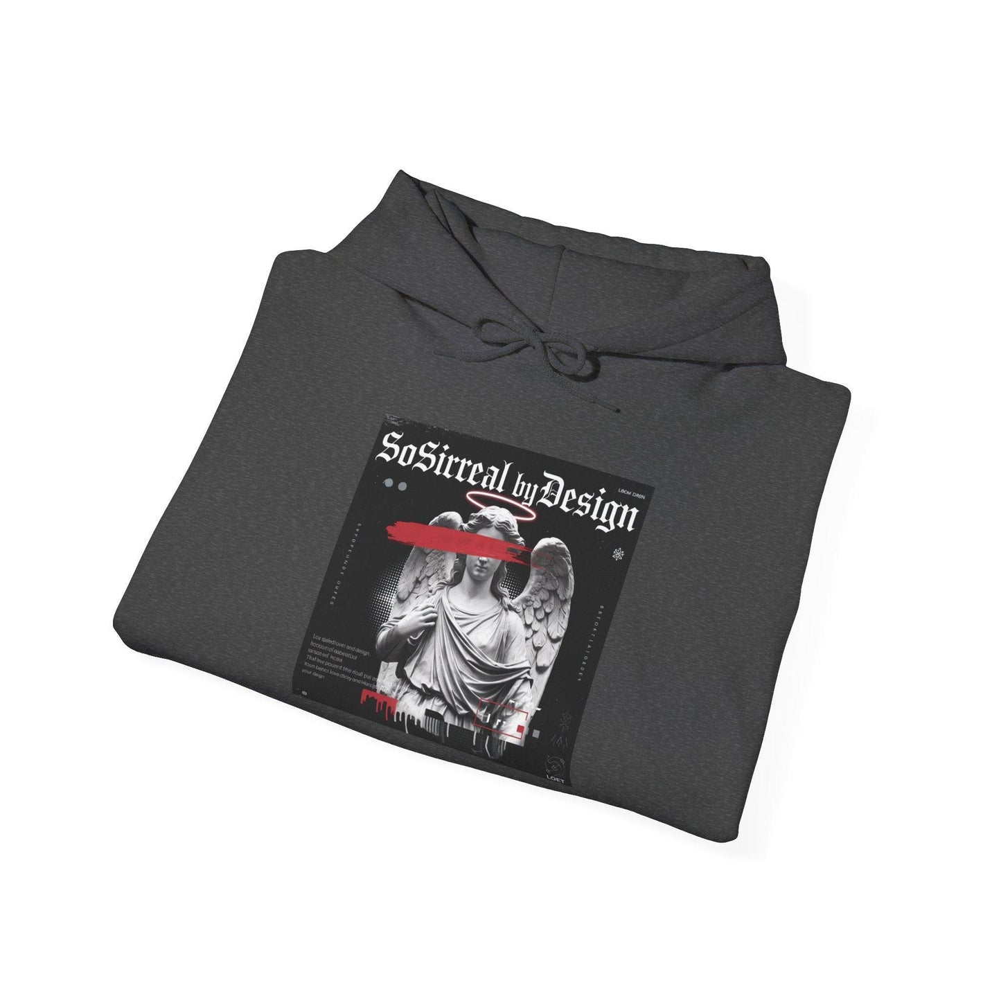 Sosirreal By Design Angelic Hoodie - Sosirreal Angelic Streetwear - SosirrealByDesign