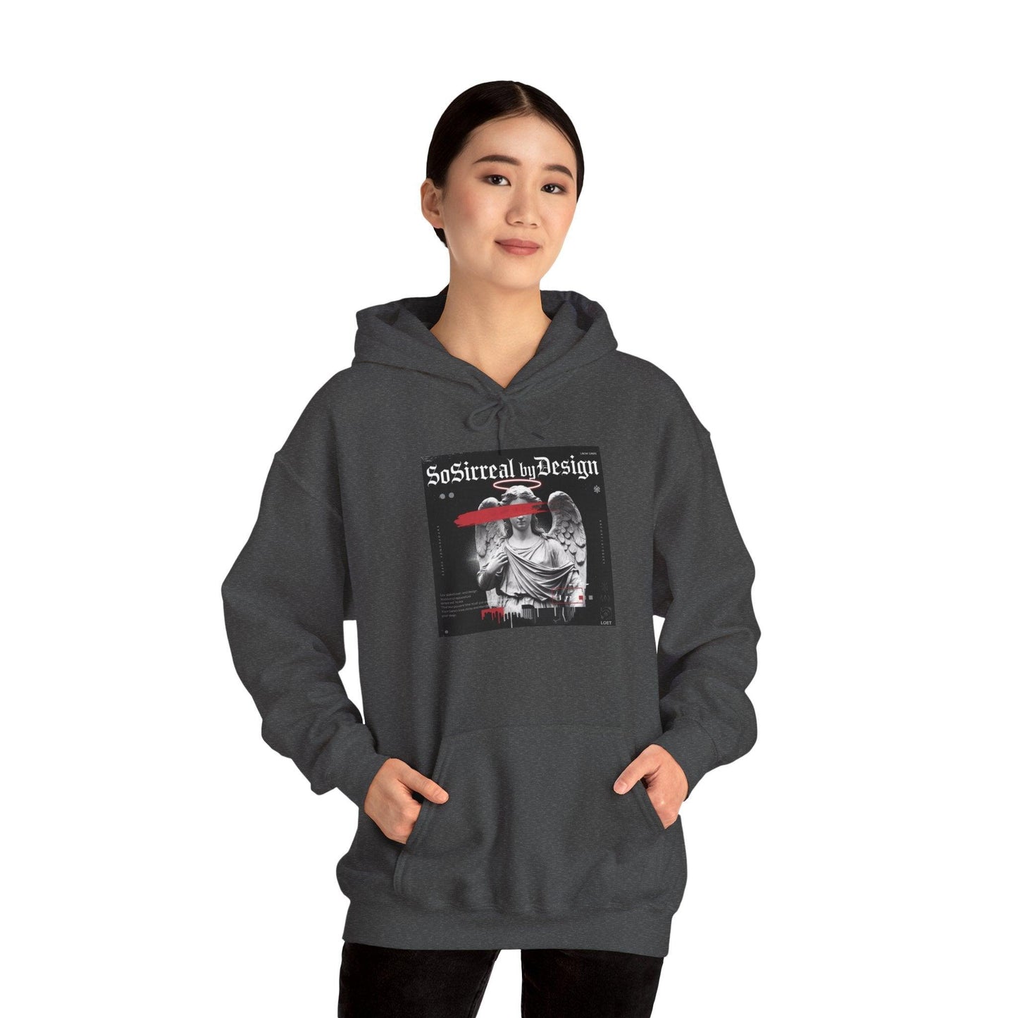 Sosirreal By Design Angelic Hoodie - Sosirreal Angelic Streetwear - SosirrealByDesign