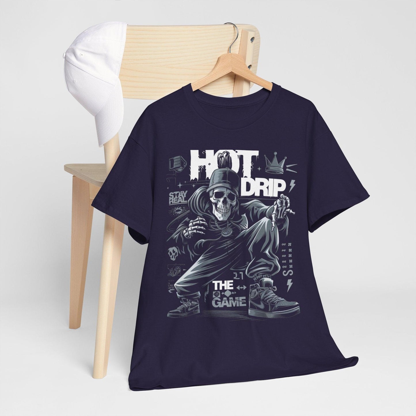 Skelo Drip Graphic Design T-shirt - SosirrealByDesign