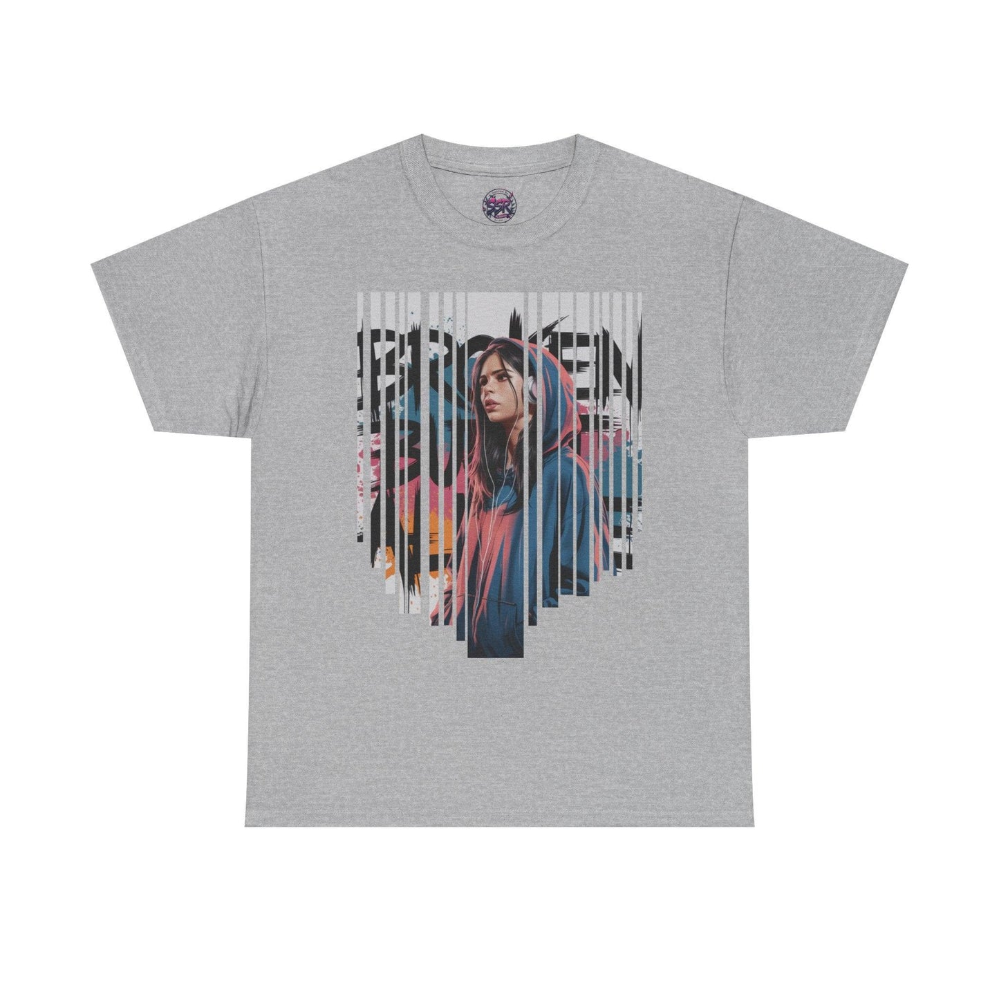 Broken Urban Vibe Tee - Stylish Streetwear Graphic Tee - SosirrealByDesign