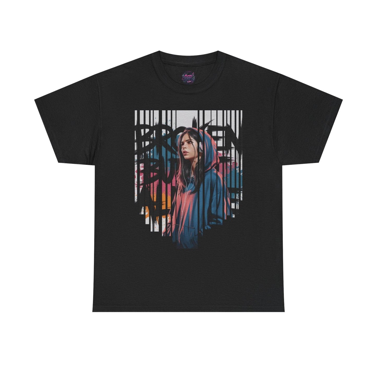 Broken Urban Vibe Tee - Stylish Streetwear Graphic Tee - SosirrealByDesign