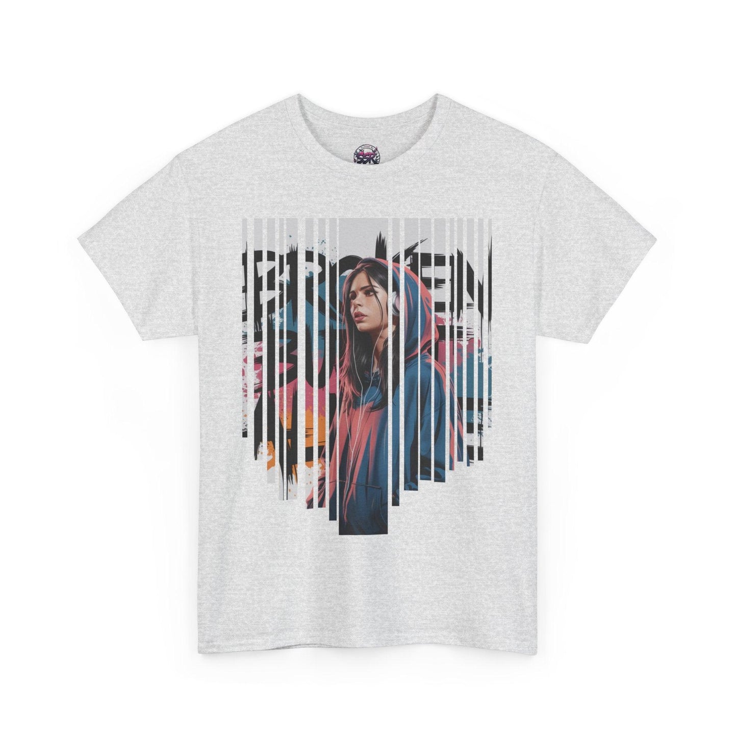 Broken Urban Vibe Tee - Stylish Streetwear Graphic Tee - SosirrealByDesign