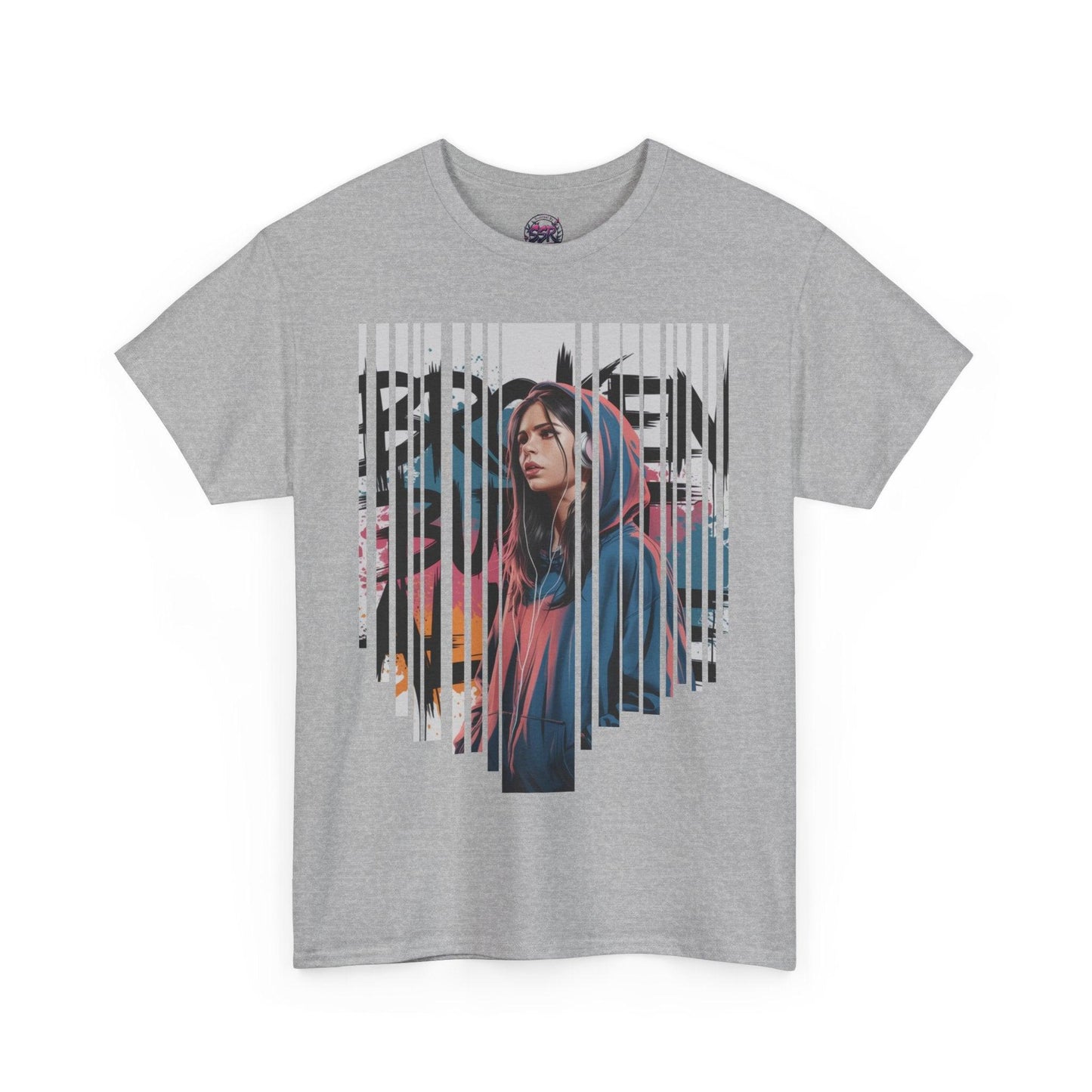 Broken Urban Vibe Tee - Stylish Streetwear Graphic Tee - SosirrealByDesign