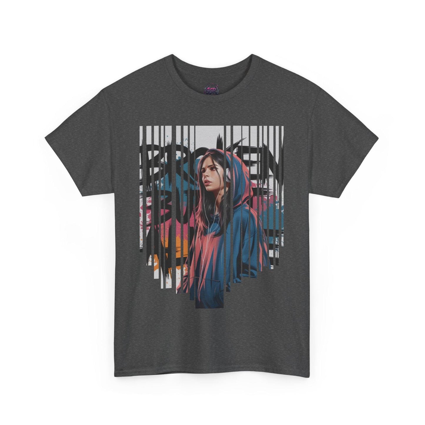 Broken Urban Vibe Tee - Stylish Streetwear Graphic Tee - SosirrealByDesign