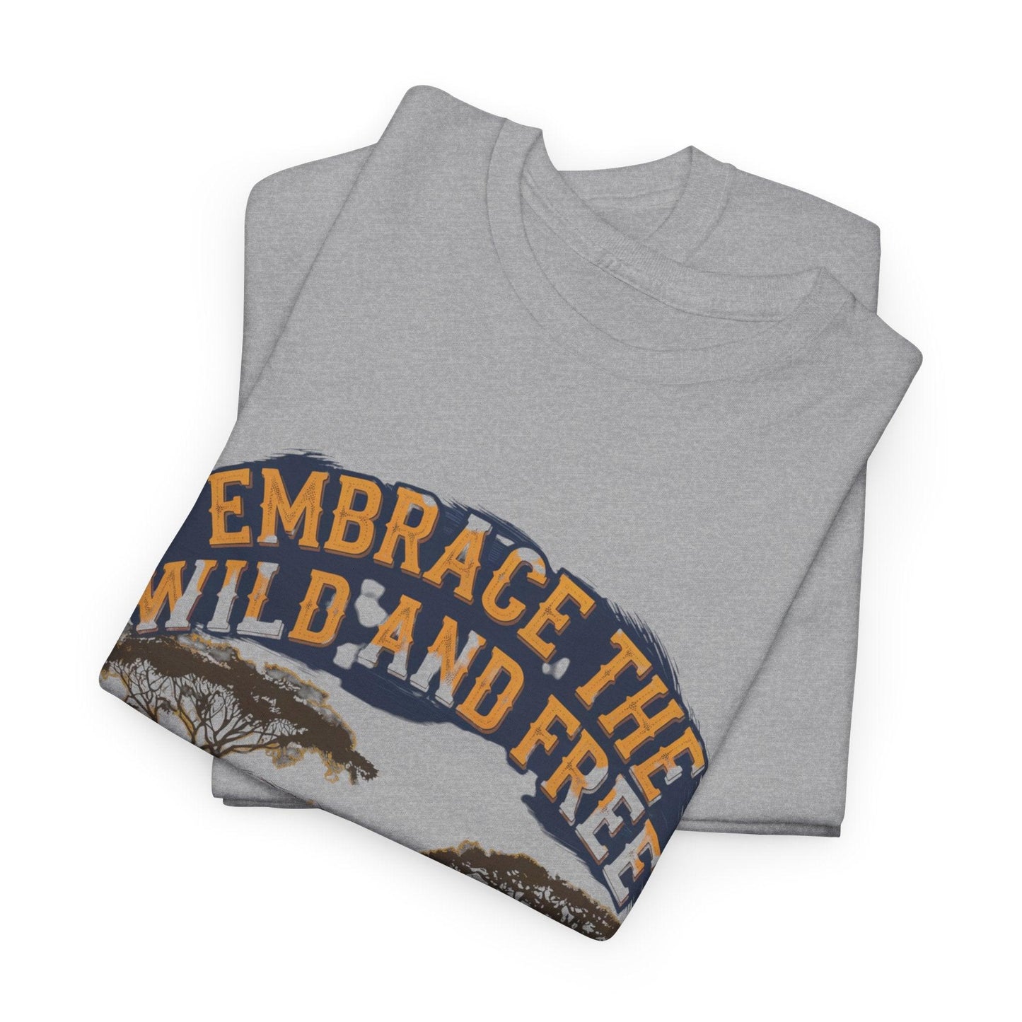 Safari Spirit - Embrace the Wild and Free T-shirt - SosirrealByDesign