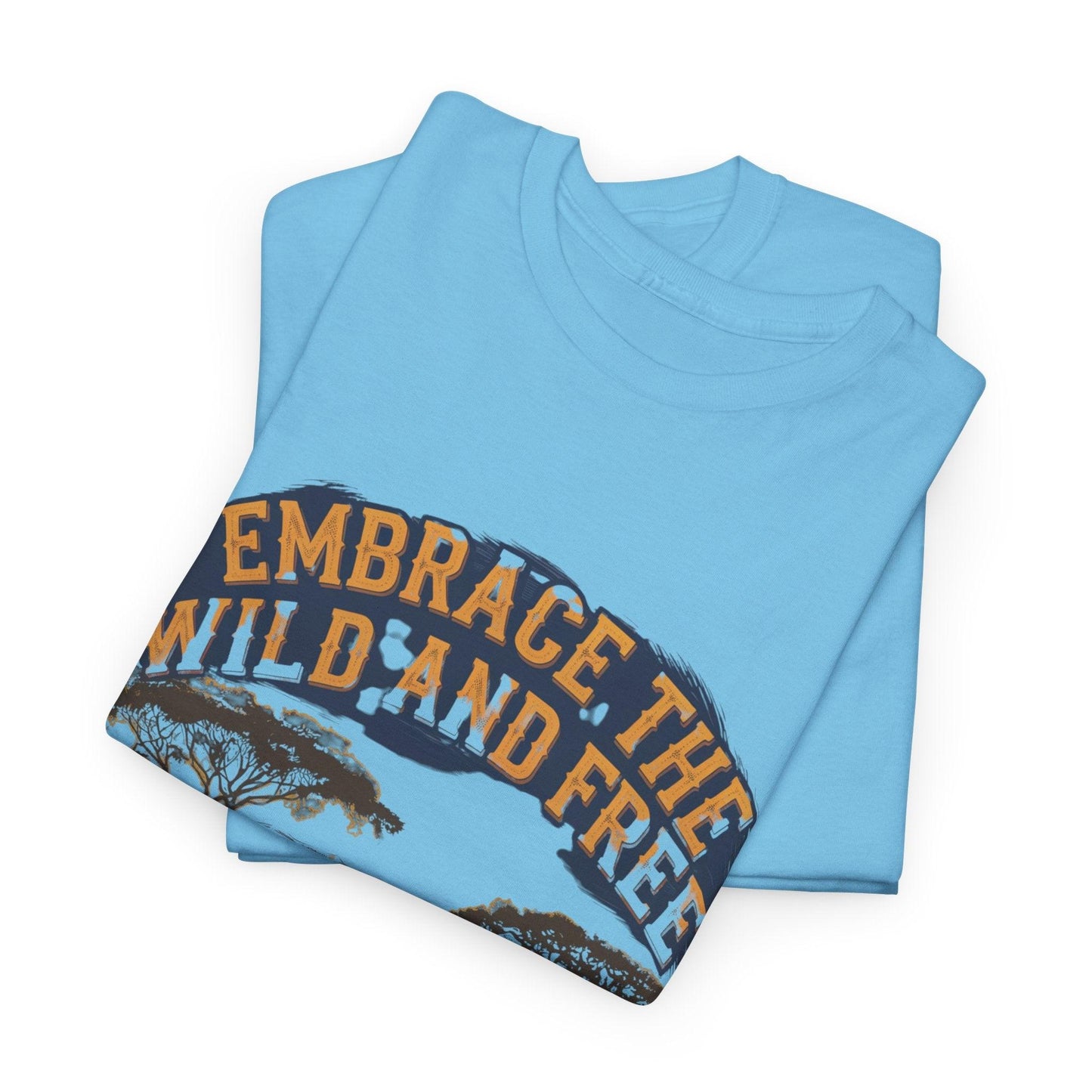 Safari Spirit - Embrace the Wild and Free T-shirt - SosirrealByDesign