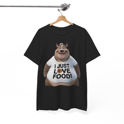 Funny Food Lover Apparel - I Just Love Food! - SosirrealByDesign