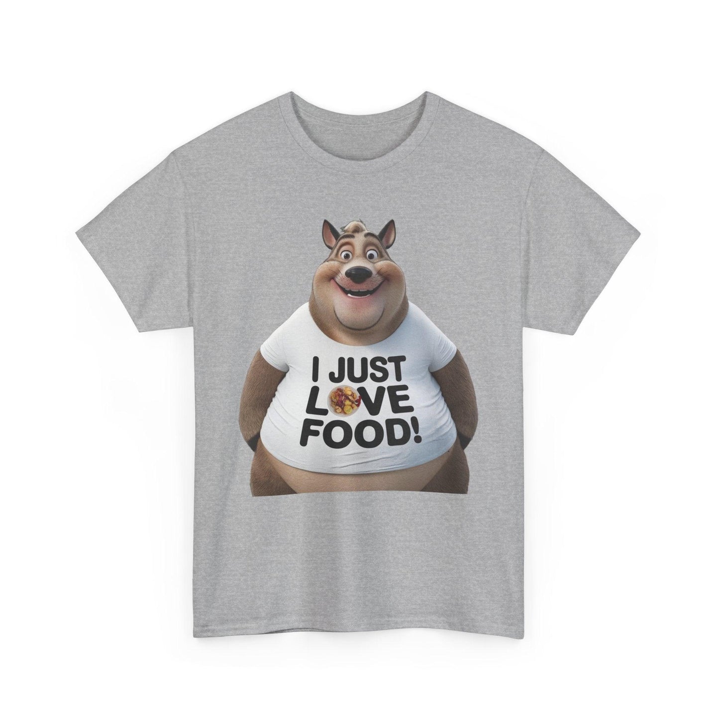 Funny Food Lover Apparel - I Just Love Food! - SosirrealByDesign