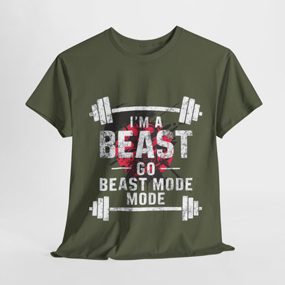 Beast Mode Fitness Tee v101 - SosirrealByDesign