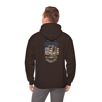 Freedom Isn't Free Veteran Tribute Hoodie - Honoring Heroes - SosirrealByDesign