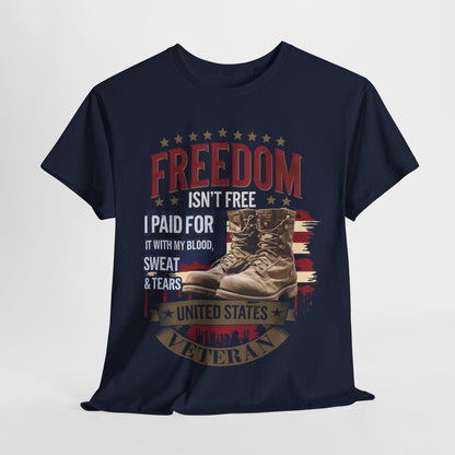 Veteran Tribute - Freedom Isn't Free Memorial Canvas - SosirrealByDesign