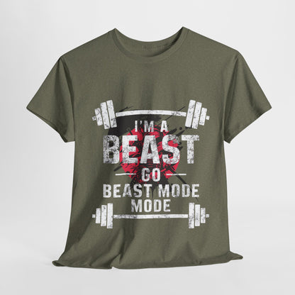 Beast Mode Fitness Tee v101 - SosirrealByDesign