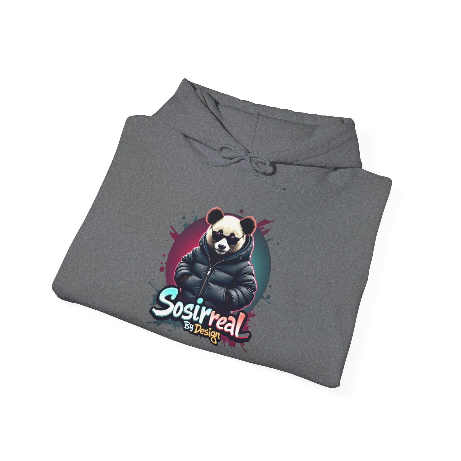 Sosireal Panda Hoodie - Perfect for Cozy Days - SosirrealByDesign