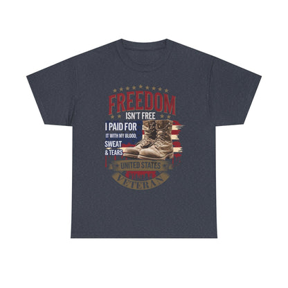 Veteran Tribute - Freedom Isn't Free Memorial Canvas - SosirrealByDesign