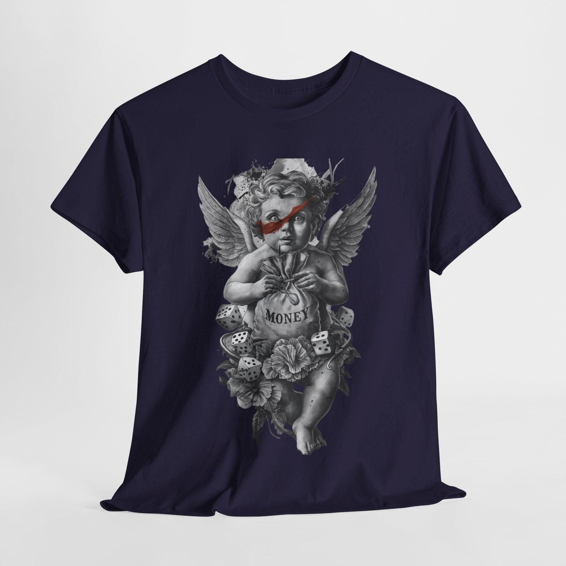 Angel Money Tee – Artistic Shirt for Unique Style - SosirrealByDesign