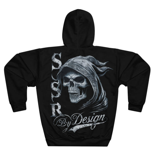 SSR Skull Graphic Hoodie - Edgy Design for Casual Styling - SosirrealByDesign