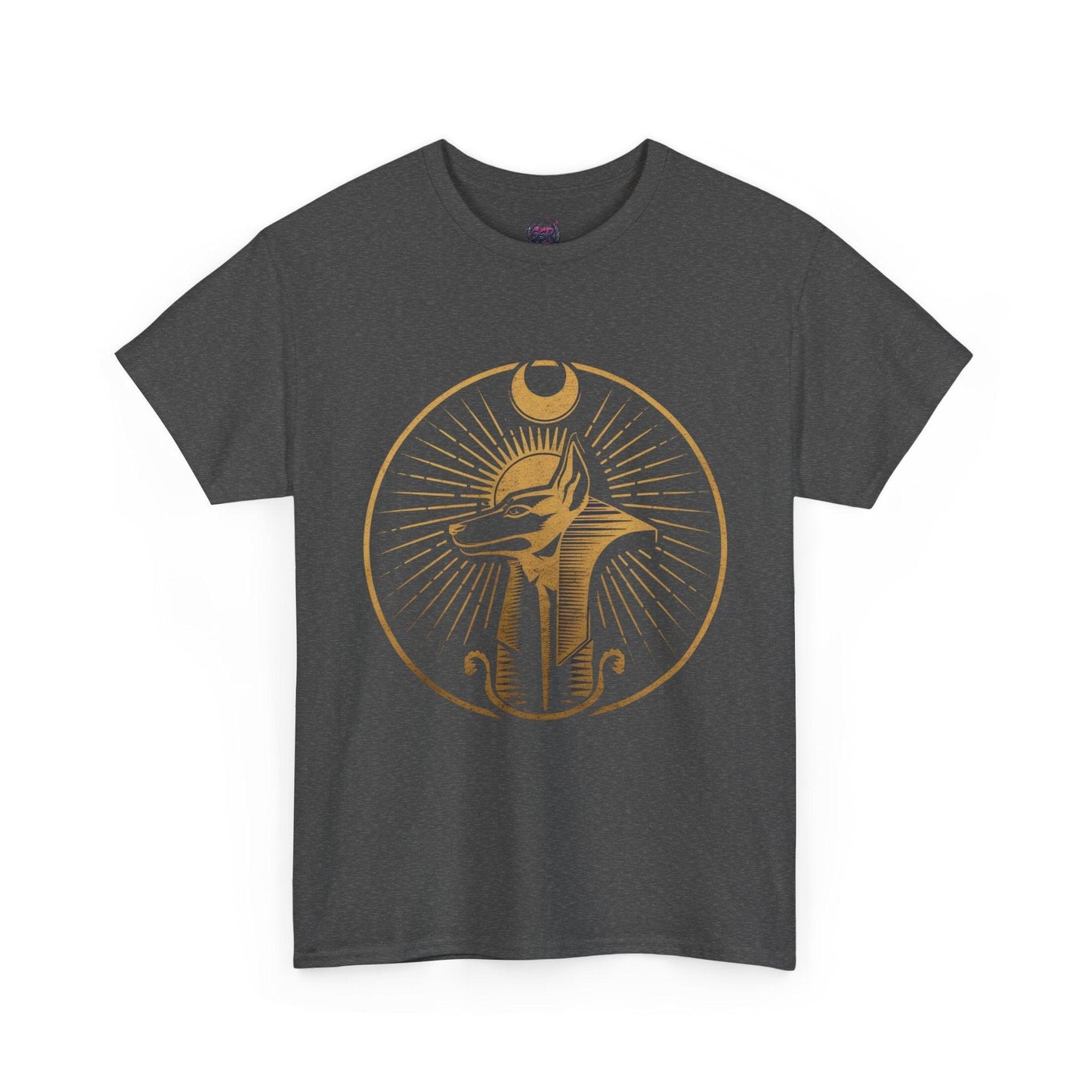 Anubis Moon Design T-shirt - Egyptian Mythology Art - SosirrealByDesign