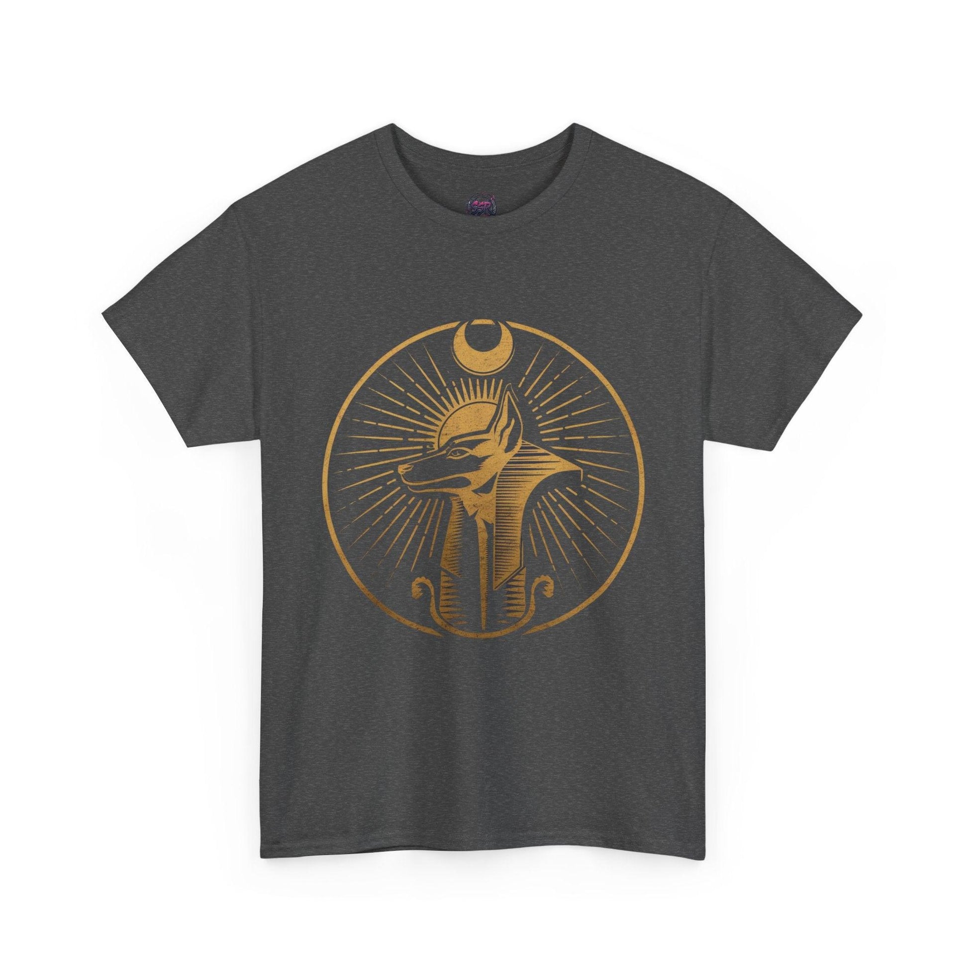 Anubis Moon Design T-shirt - Egyptian Mythology Art - SosirrealByDesign