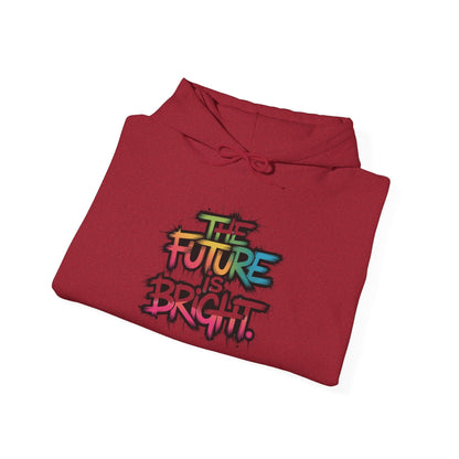 The Future is Bright Hoodie - Inspirational Streetwear for Every Occasion - SosirrealByDesign
