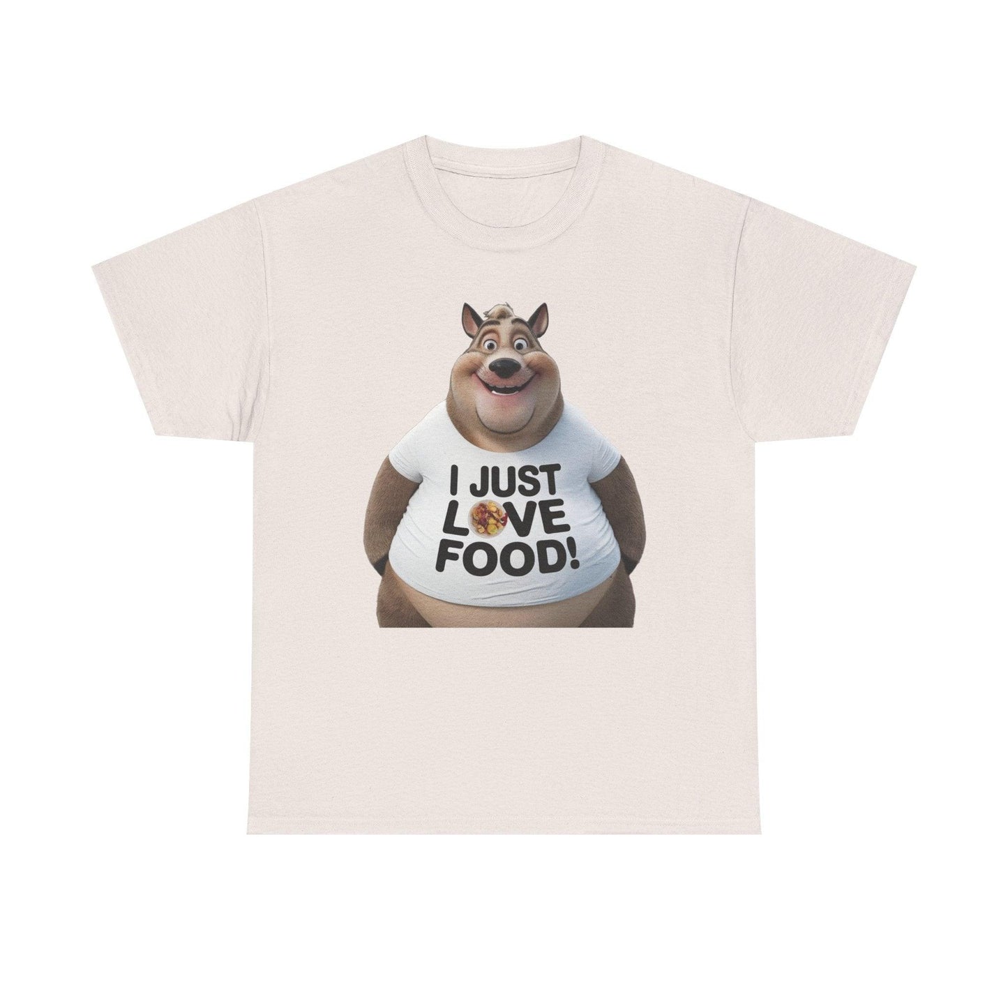 Funny Food Lover Apparel - I Just Love Food! - SosirrealByDesign