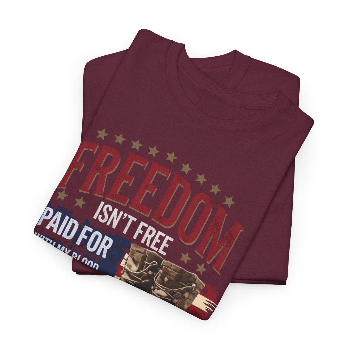 Veteran Tribute - Freedom Isn't Free Memorial Canvas - SosirrealByDesign