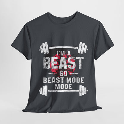 Beast Mode Fitness Tee v101 - SosirrealByDesign