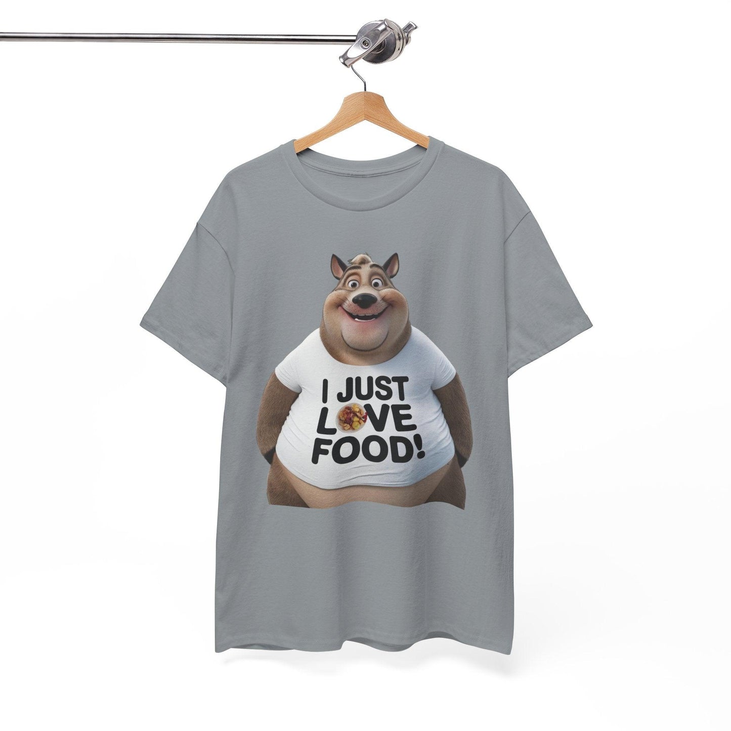 Funny Food Lover Apparel - I Just Love Food! - SosirrealByDesign