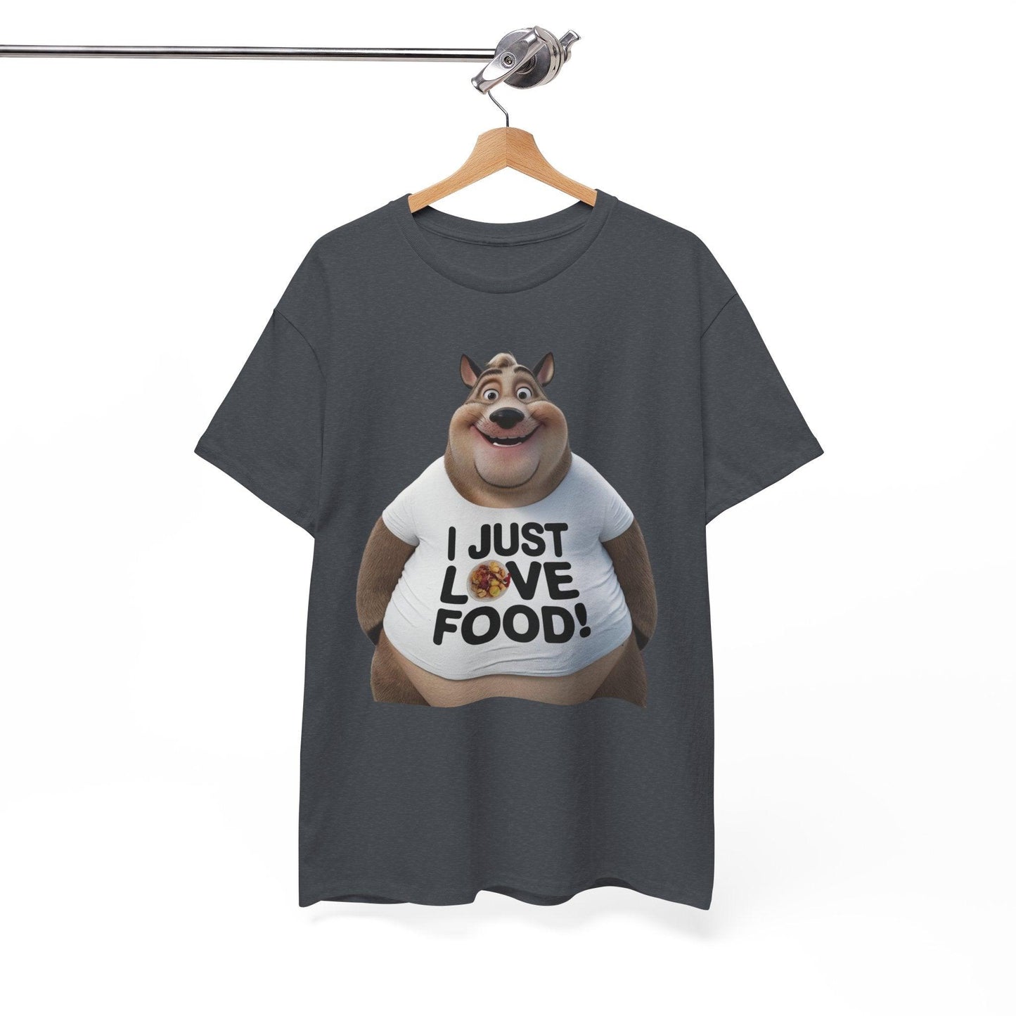 Funny Food Lover Apparel - I Just Love Food! - SosirrealByDesign