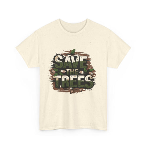 Eco-Friendly Tree Conservation Graphic Tee - SosirrealByDesign