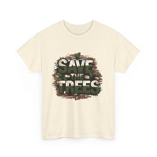 Eco-Friendly Tree Conservation Graphic Tee - SosirrealByDesign