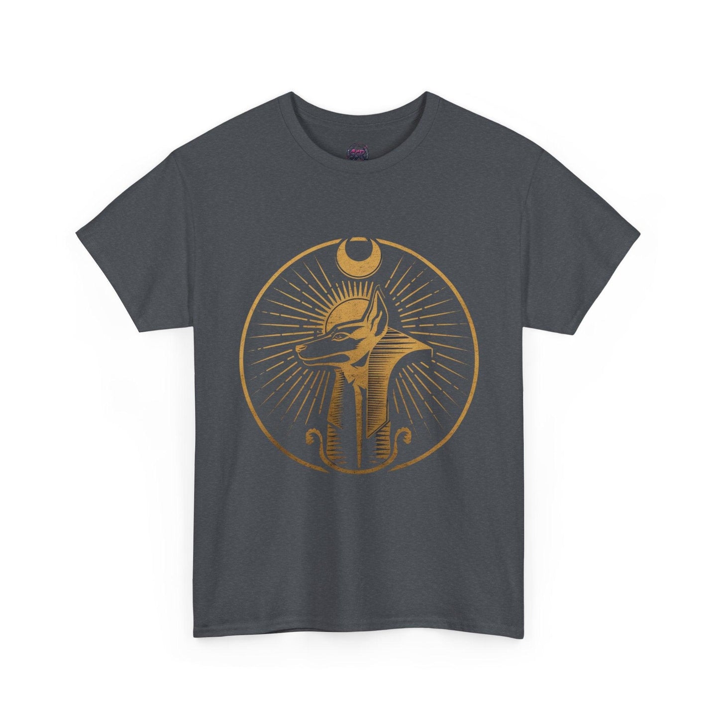 Anubis Moon Design T-shirt - Egyptian Mythology Art - SosirrealByDesign
