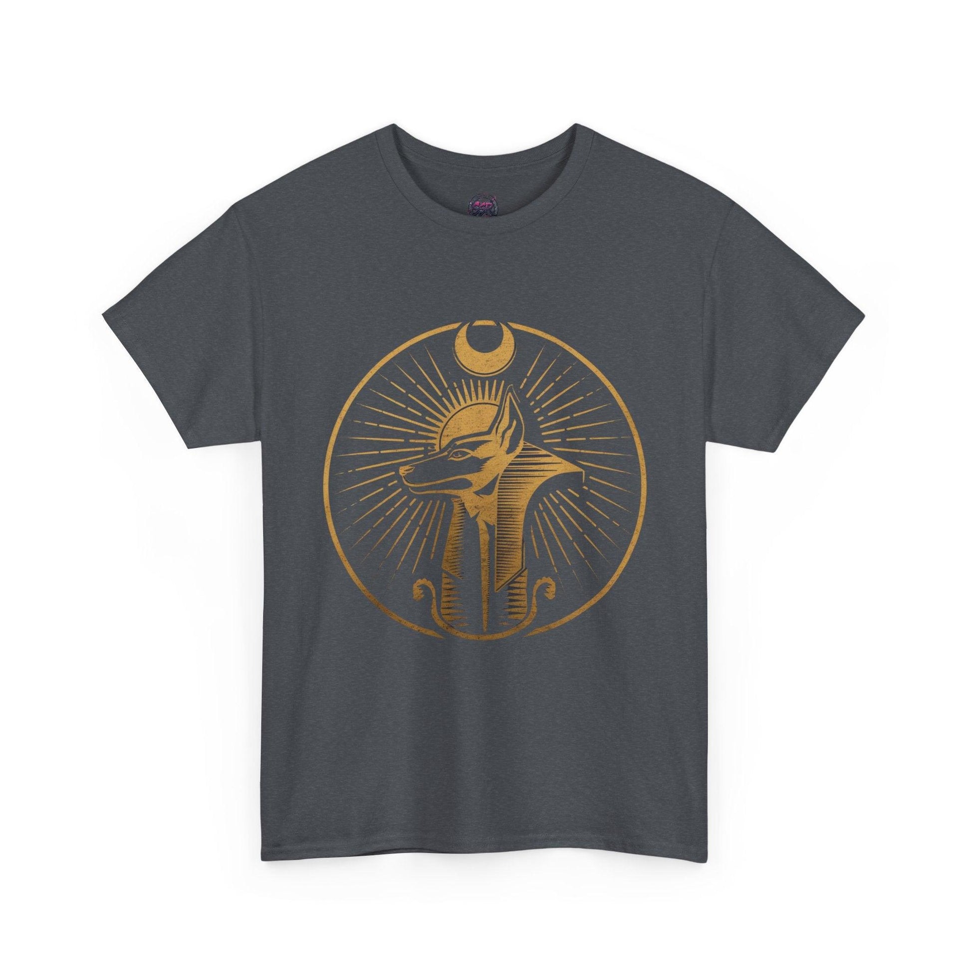 Anubis Moon Design T-shirt - Egyptian Mythology Art - SosirrealByDesign