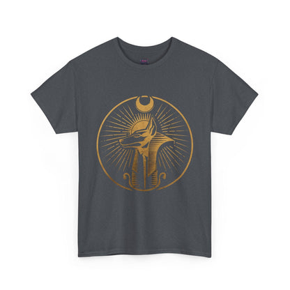 Anubis Moon Design T-shirt - Egyptian Mythology Art - SosirrealByDesign