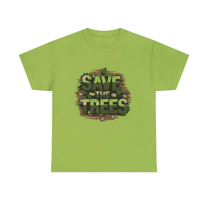 Eco-Friendly Tree Conservation Graphic Tee - SosirrealByDesign